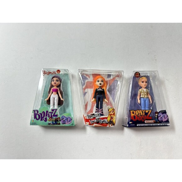 Bratz Minis Mini Verse Cameron Yasmin Cloe 20 Yearz & London Editions Lot Of 3 - Picture 8 of 9